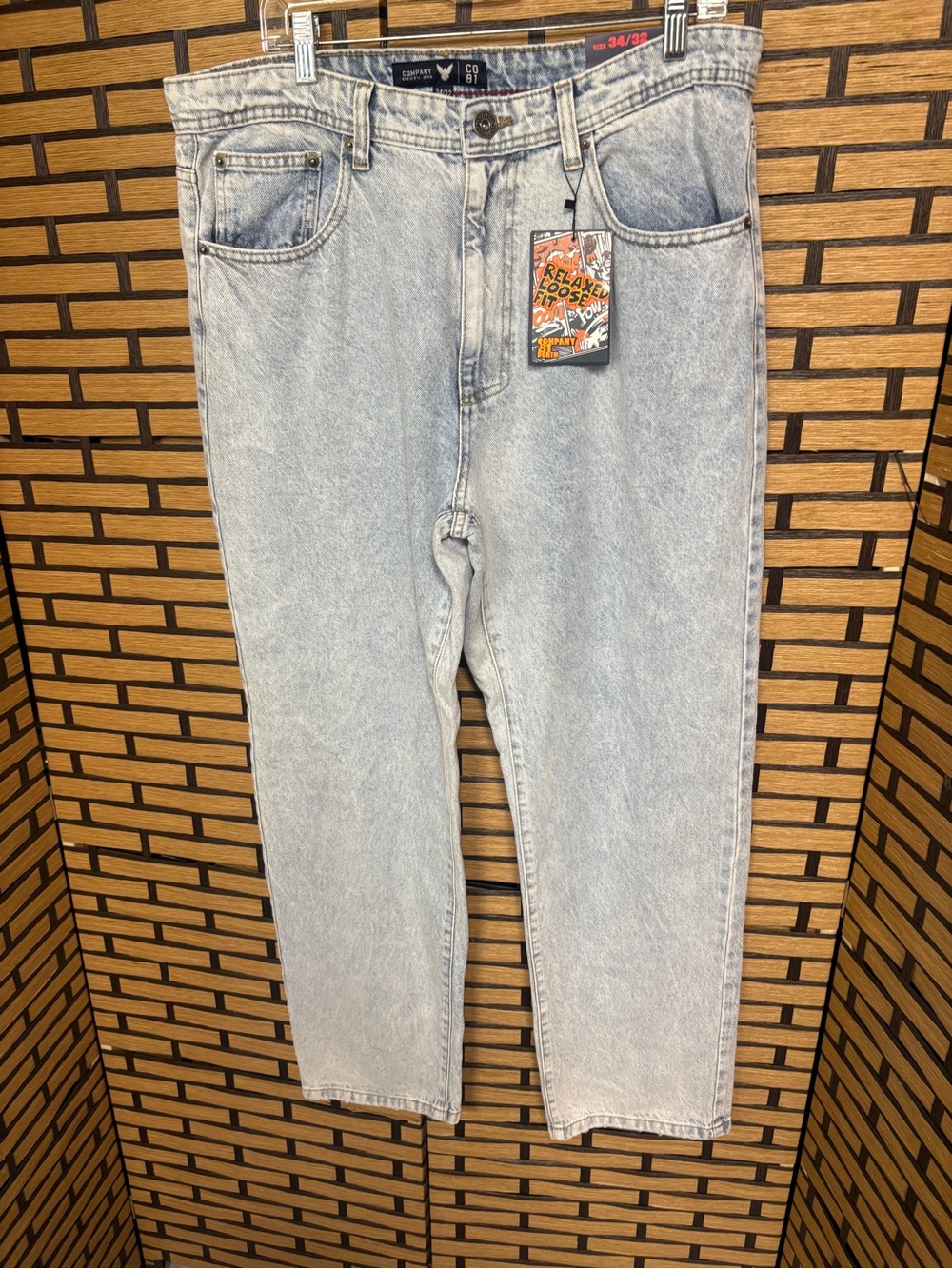 Company 81 relaxed loose fit jeans size 34